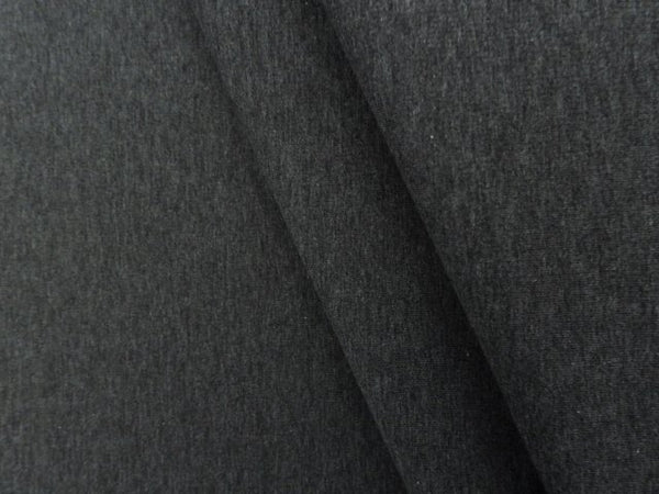 Jersey Baumwolle Uni - dunkelgraumeliert