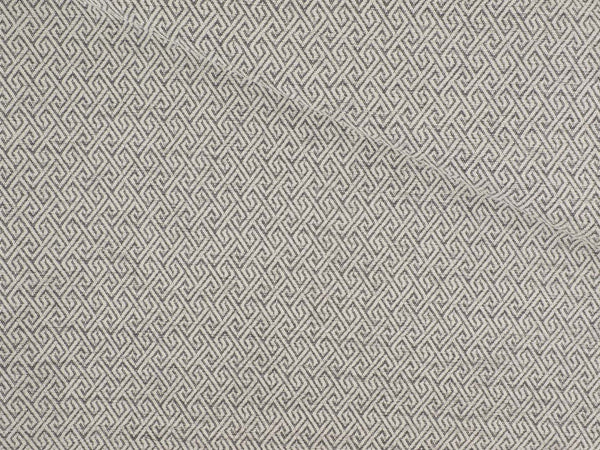 Möbelstoff Polsterstoff gemustert - grau/weiß