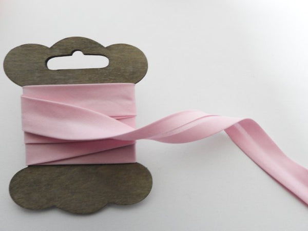 Baumwoll-Schrägband 20mm - rosa
