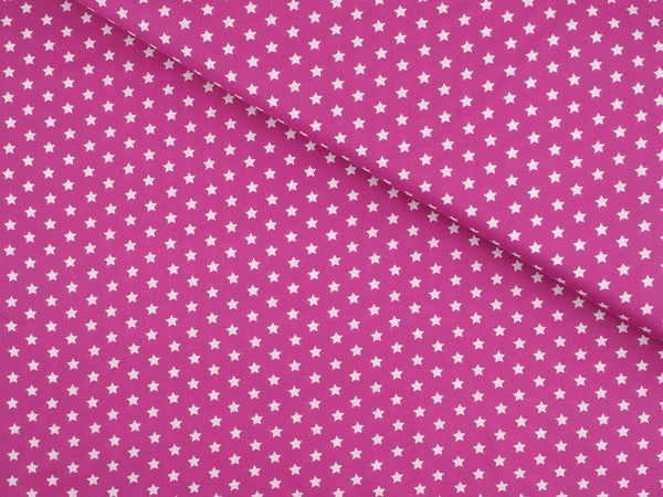 Baumwolle Sterne - pink