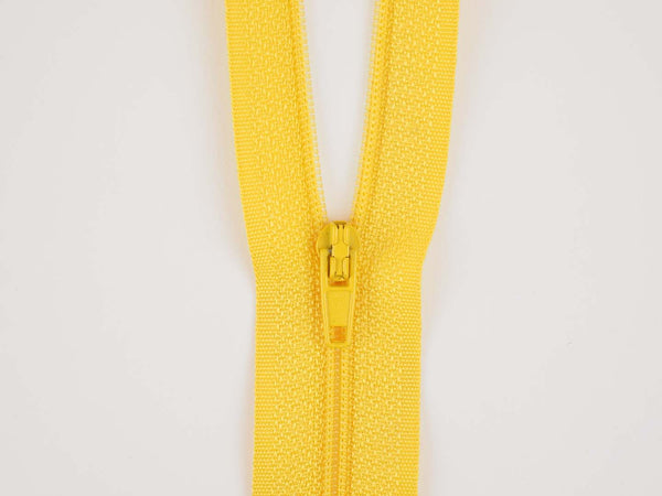 Reißverschluss unteilbar - 35cm - gelb