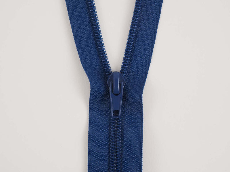 Reißverschluss teilbar - 50cm - blau