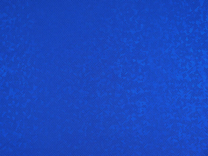 Karnevalsstoff Folienjersey  - blau
