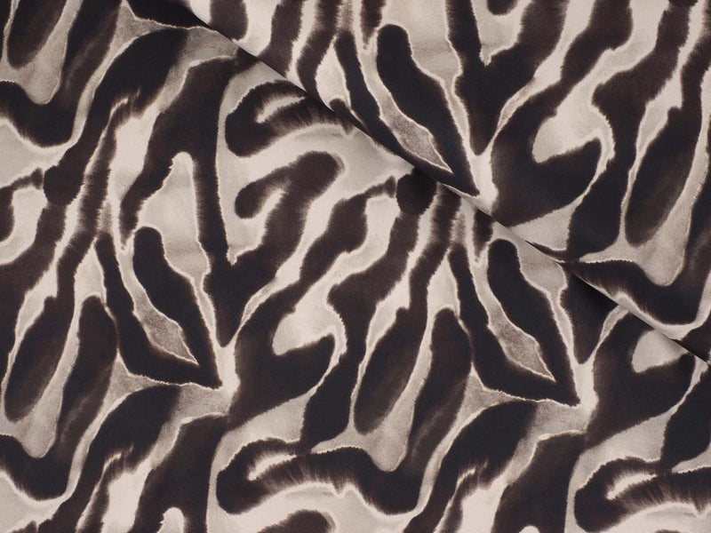 Softshell Zebra Design - schwarz/taupe
