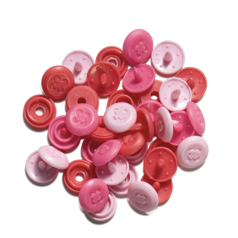 Druckknopf Color Snaps Mini Annähoptik, Prym Love, rosa