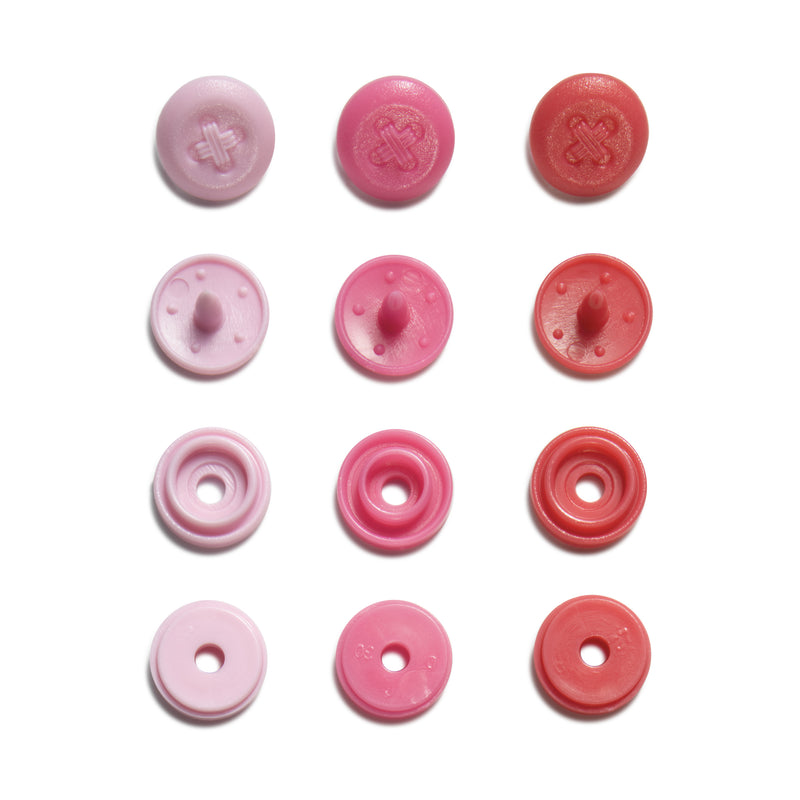 Druckknopf Color Snaps Mini Annähoptik, Prym Love, rosa