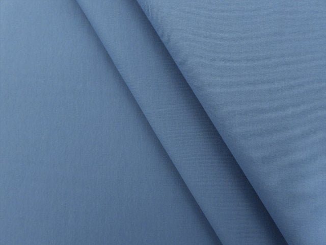 Jersey Baumwolle Uni - jeansblau