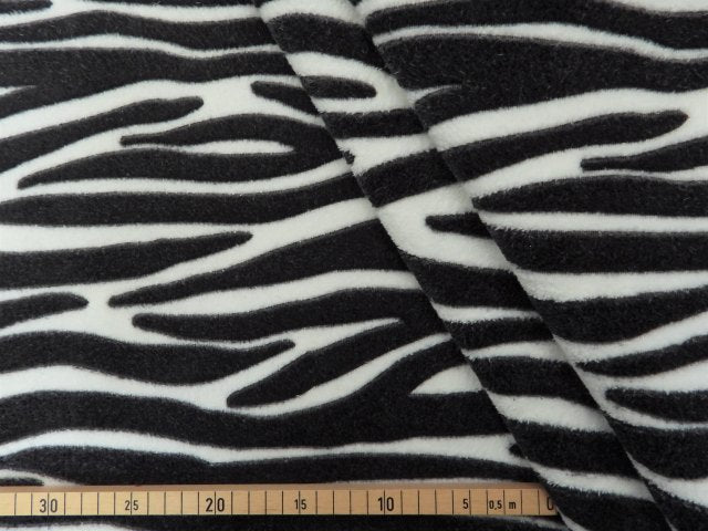 Kuschelfleece Zebra
