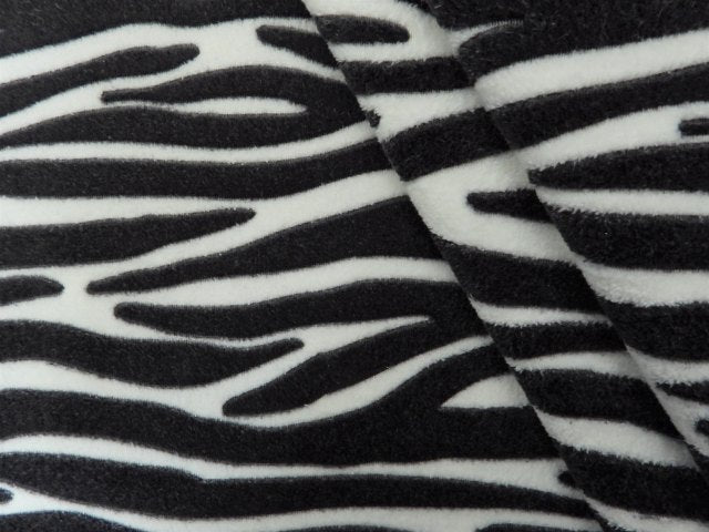 Kuschelfleece Zebra