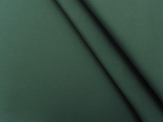 Baumwolle - Uni - graugrün