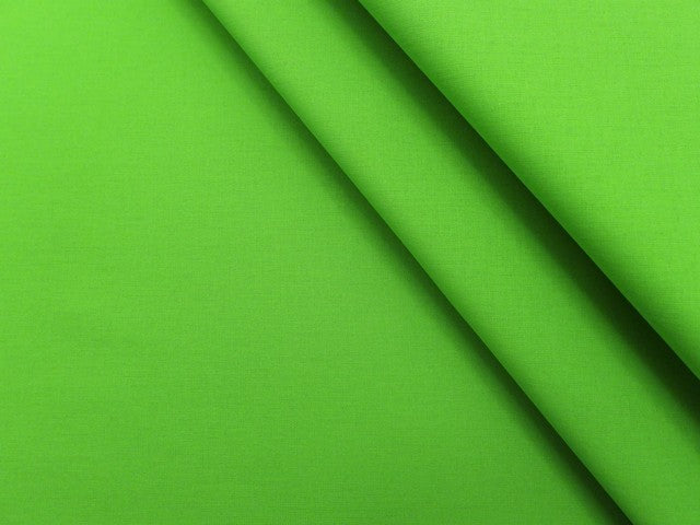 Baumwolle - Uni - apfelgrün
