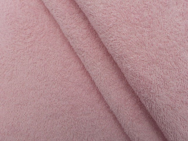 Frottee Baumwolle - rosa