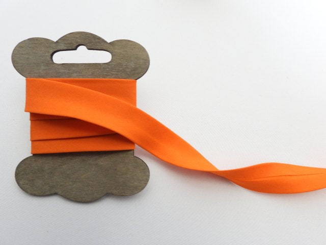 Baumwoll-Schrägband 20mm - orange