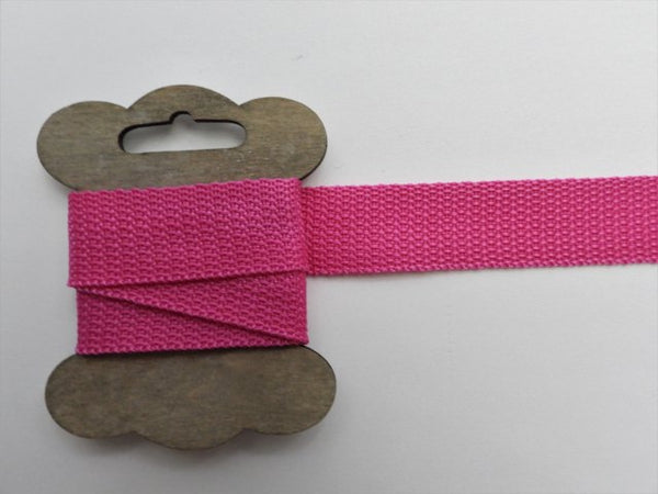 Gurtband Basic - 25mm - pink