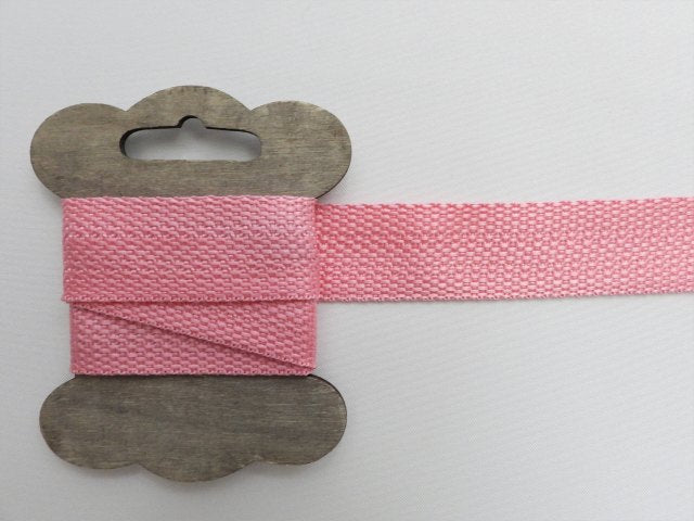 Gurtband Basic - 25mm - rosa
