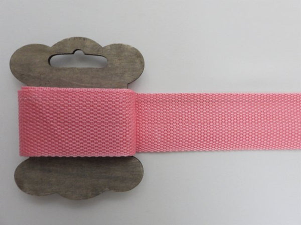 Gurtband Basic - 40mm - rosa