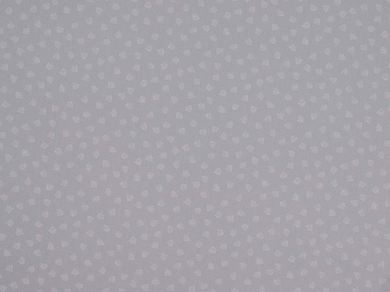 Baumwolle kleine Anker - grau