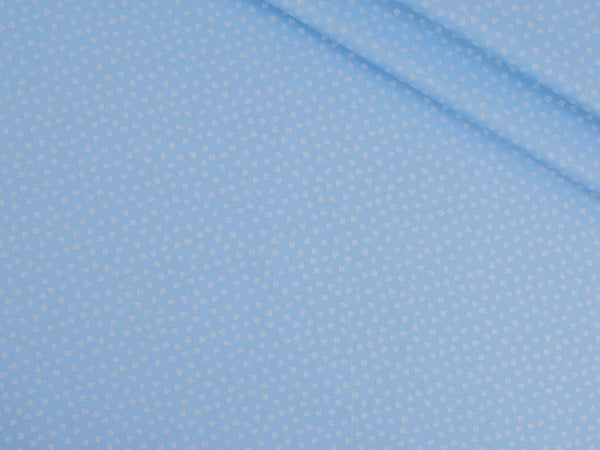 Baumwolle kleine Anker - hellblau