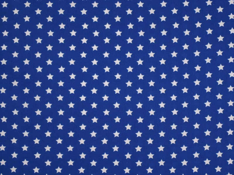 Baumwolle Sterne - blau