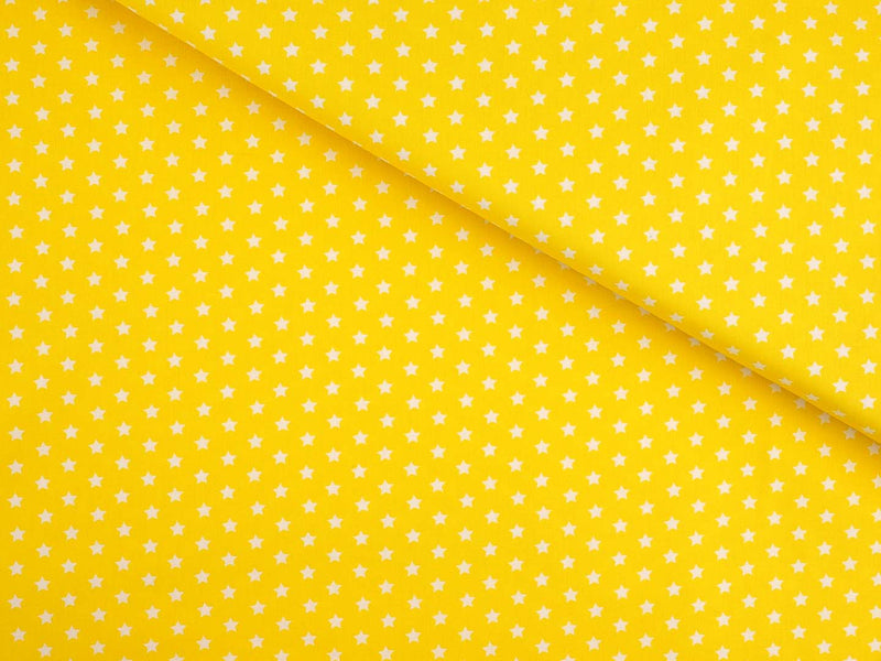 Baumwolle Sterne - gelb