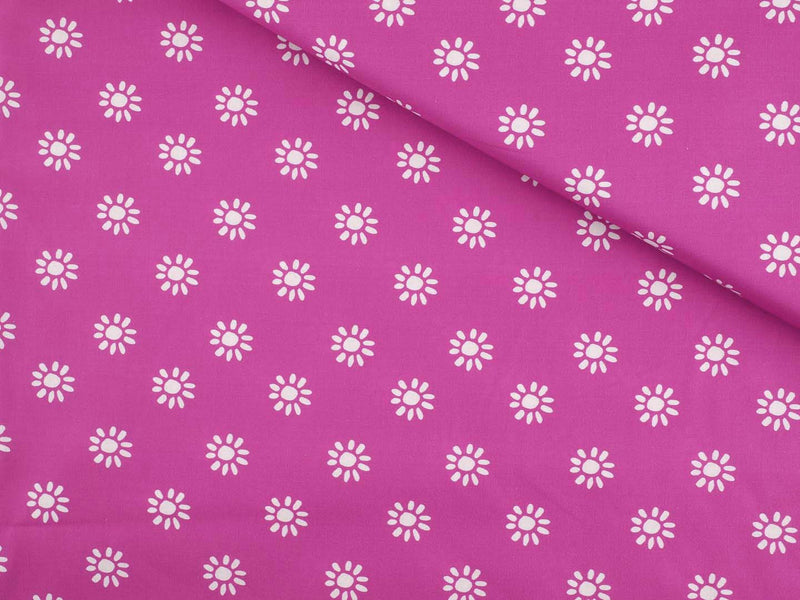 Baumwolle Blumen - pink