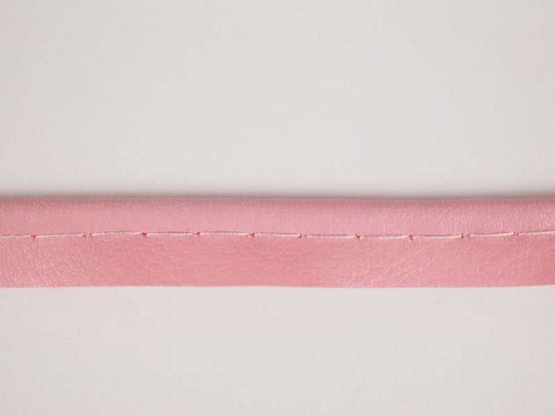 Paspelband Kunstleder - rosa