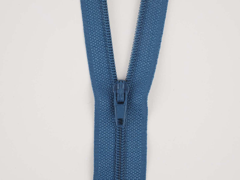 Reißverschluss unteilbar - 12cm - jeans