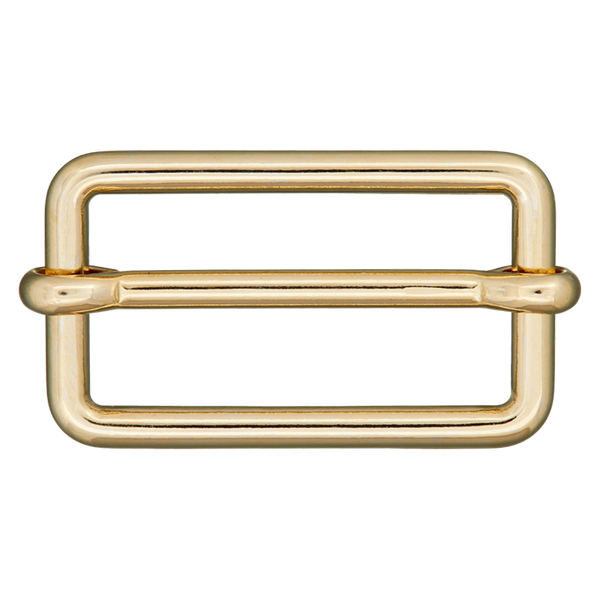 Leiterschnalle - 25mm - gold - Union Knopf