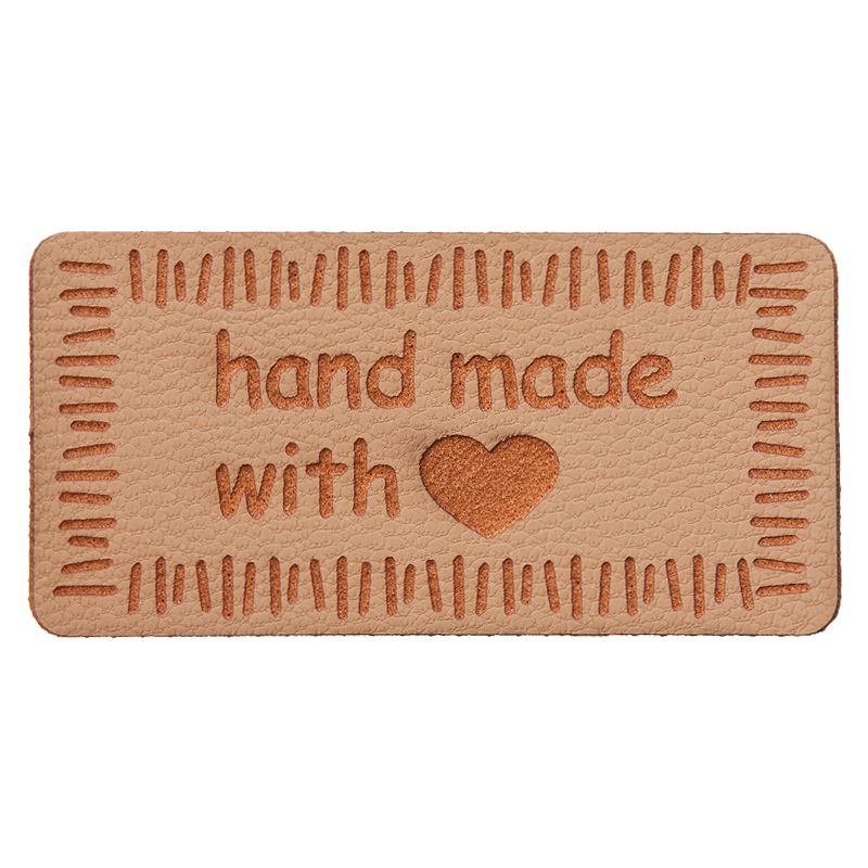 Label Handmade - beige - Union Knopf