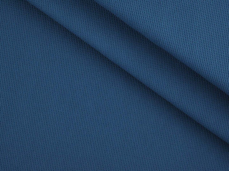 Waffelpiqué Mini - Blau
