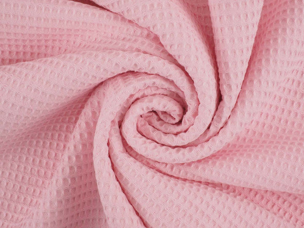 Waffelpiqué - rosa